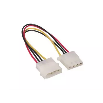 GoodConnections 5,25 inch 4-Pin Molex podaljševalni napajalni kabel, notranji, 20cm (5021-4VL)