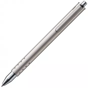 LAMY Swift Palladium kemični svinčnik - uvlačljiva sponka, kovinsko ohišje, srednje črno črnilo 1226052