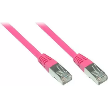GoodConnections RNS patch kabel z zaščito zatiča, Cat. 5e, SF/UTP, PVC, 100 MHz, magenta, 7,5 m (855M-075)