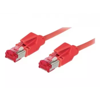 GoodConnections Cat.6 S/FTP PiMF brezhalogeni patch kabel, Hirose vtič, rdeč, 1m 8066-101R