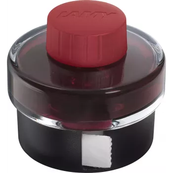 LAMY T 52 steklenička črnila za nalivno pero, sepia, 50 ml z vgrajenim zbiralnikom črnila in stabilnim podstavkom 1240232