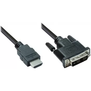 Good Connections HDMI na DVI-D Single Link kabel 2m črn 4510-DD2