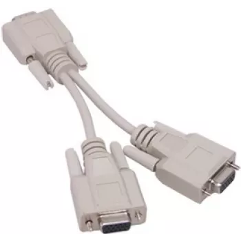 GoodConnections VGA Y-razdelilni kabel 0,2m črn P-4302Y
