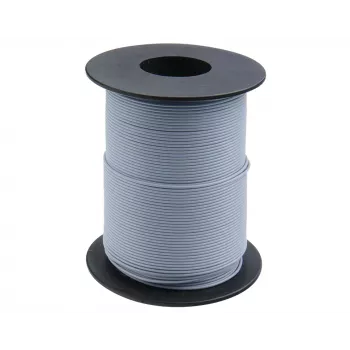 Donau Elektronik 105-9-100 inštalacijska žica 1 x 0,20 mm² siva 100 m