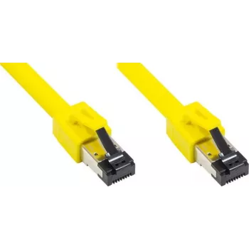 GoodConnections Alcasa Cat8.1 S/FTP Ethernet patch kabel, RJ45, rumen, 1,5 m 8080-015Y