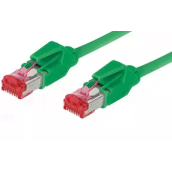 Good Connections Cat.6 S/FTP PiMF brezhalogeni patch kabel, Hirose RJ45, zelen, 7 m 8066-107G