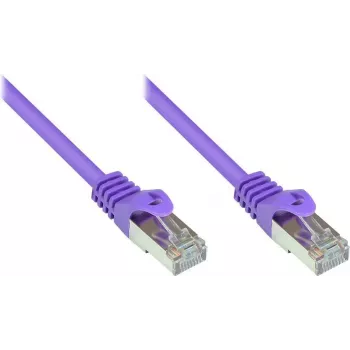 GoodConnections Alcasa 0,3m Cat5e SF/UTP RJ45 patch kabel, vijoličast 855V-003