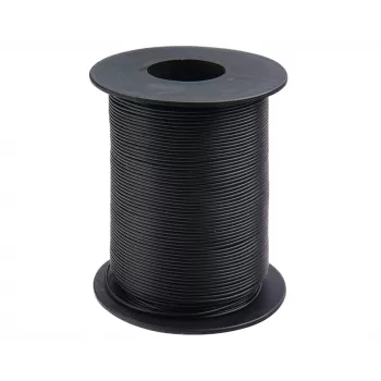 Donau Elektronik 105-1-100 inštalacijska žica 1 x 0,20 mm², črna, 100 m