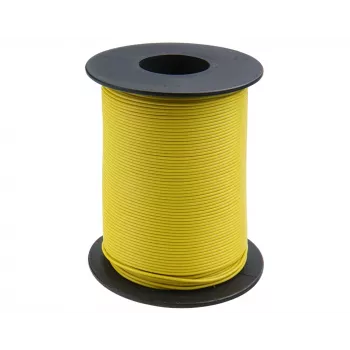 Donau Elektronik 105-3-100 inštalacijska žica 1 x 0,20 mm², rumena, 100 m