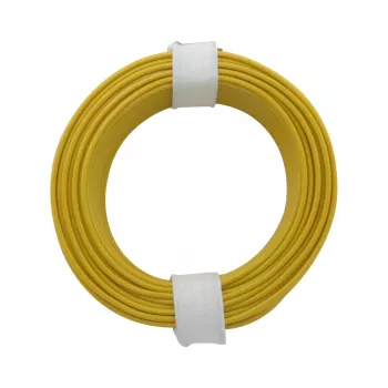 Donau Elektronik 118-3 žica 1 x 0,14 mm², rumena, 10 m