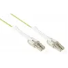 GoodConnections OM5 LC/LC duplex uniboot optični patch kabel, 5m, LSZH, limetno zelen LW-U815LC5