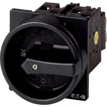 Eaton T0-2-1/EA/SVB-SW vrtljivo stikalo 3-polno, črno 041246