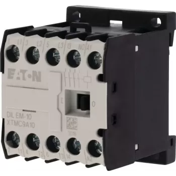 Eaton DILEM-10 mini kontaktor 230V AC 50Hz / 240V AC 60Hz, 3-polno, 9A, 1NO, 690V, DIN letev 051786