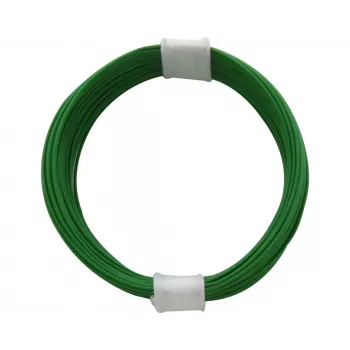 Donau Elektronik 110-4 žica z napeljanimi žicami 1 x 0,04 mm², zelena, 10 m