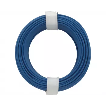 Donau Elektronik 118-2 žica z napeljanimi žicami 1 x 0,14 mm², modra, 10 m