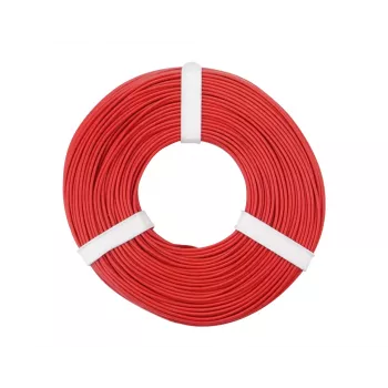 Donau Elektronik 125-050 žica z napeljanimi žicami, priključna žica 0,25 mm², rdeča, 50 m