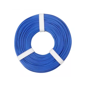 Donau Elektronik 125-052 vezna žica 1 x 0,25 mm², modra, 50 m