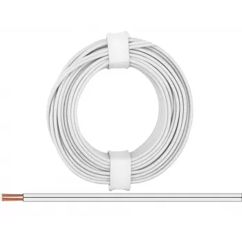 Donau Elektronik 218-55 žica 2 x 0,14 mm², bela, 5 m