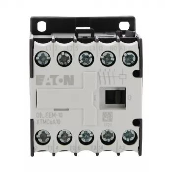 Eaton DILEEM-10-G 24V DC pomožni kontaktor, 1NO, 690V, črna/bela 051643