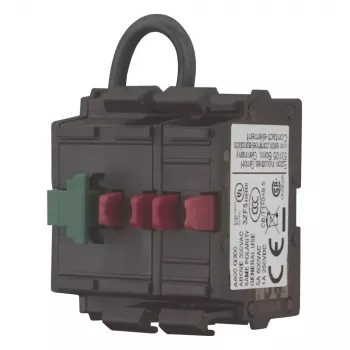 Eaton M22-K02SMC10 močnostni rele, 2 NC, čelna montaža, vijačne sponke, črn 121474