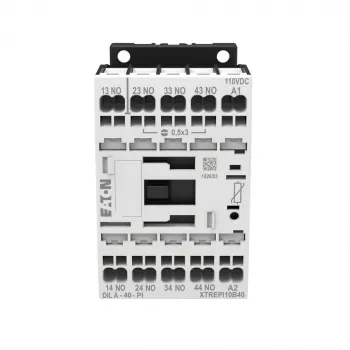 EATON DILA-40(24VDC)-PI pomožni kontaktor 24VDC 4 NO Push-in priključki 199208
