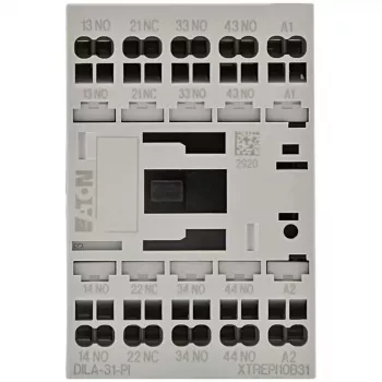 Eaton DILA-31 pomožni kontaktor, tuljava 24 V DC, 3NO+1NC, 4-polno 199213