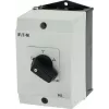 Eaton T0-4-8410/I1 3-polno preklopno stikalo VKLOP-IZKLOP, 20 A, čelna montaža, črno/belo 207140