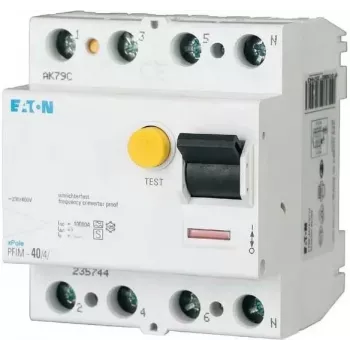 EATON PFIM-40/4/003-G/F zaščitno stikalo na diferenčni tok 40A 4-polno 30mA tip F/G 187456