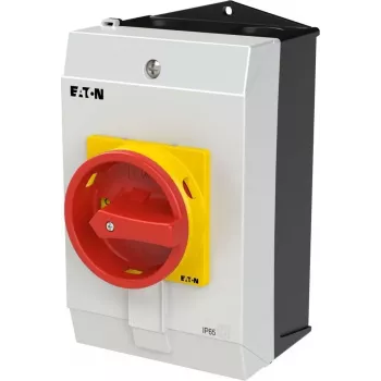 Eaton P1-25/I2/SVB/N 3-polno preklopno stikalo, rdeče/belo/rumeno, 207298