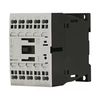 EATON DILM15 kontaktor, 3-polni, 15 A, tuljava 230 V 50 Hz / 240 V 60 Hz, 1NO+1NC 199249