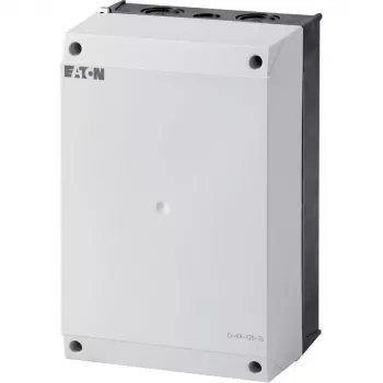 Eaton prirobnično ohišje spodaj črno/zgoraj belo 160 x 240 mm PC IP65 z DIN-vodilom (CI-K 4-125-TS)