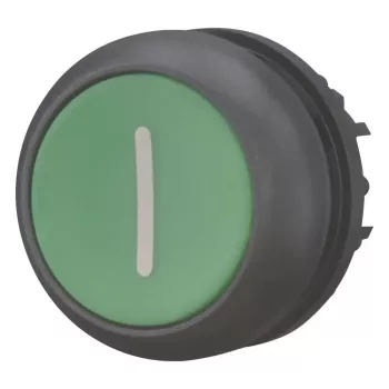 Eaton M22S-D-G-X1 ploski tipkalni gumb, zelen 216608
