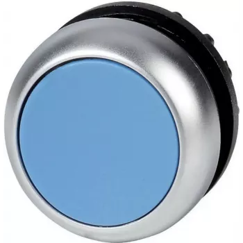 Eaton M22-DR-B tipkalni gumb, moder, krom, plastika, IP66/IP67/IP69 216623