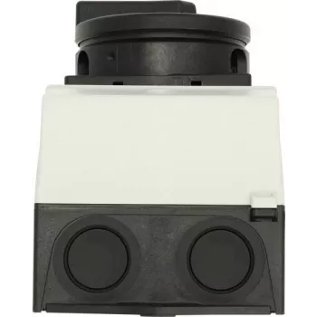 Eaton T0-1-102/I1/SVB-SW 2-polno glavno stikalo, 20 A, 690 V AC, črn ročaj, bela čelna plošča 207144