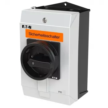 Eaton P1-25/I2-SI/HI11-SW varnostno vrtljivo stikalo, 3-polno, črno/belo 207311