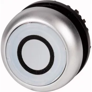 Eaton M22-DL-W-X0 tipkalno stikalo, črno/kovinsko/belo 216940