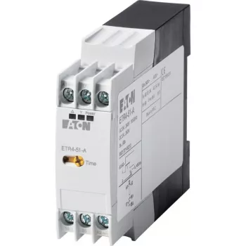 Eaton ETR4-51-A zvezdno-trikotni časovni rele, 24-240V AC/DC, 3-60s, 2 CO, za DIN letev 031884