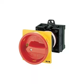 Eaton T0-2-1/V/SVB zaklepni stikalni boben 20 A 1-polno 90° rdeče/rumen