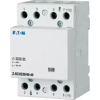 EATON Z-SCH230/40-40 inštalacijski kontaktor, 4 NO, 40 A, tuljava 230 V AC 248852