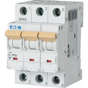 Eaton PXL-C13/3 13 A 3-polni odklopnik (MCB) s karakteristiko C 6 kA 236424