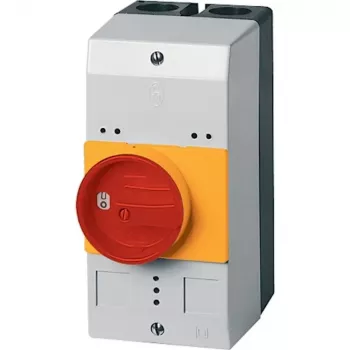 Eaton CI-PKZ0-GRVM ohišje z vrtljivim stikalom, rdeče-rumeno, 158 x 80 x 126 mm 263525