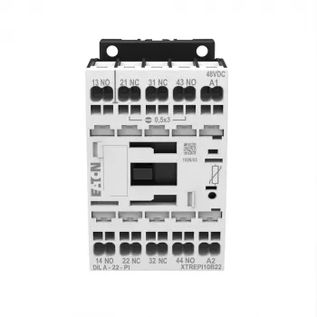 EATON DILA-22(24VDC)-PI pomožni kontaktor, 24 V DC tuljava, 2NO+2NC, push-in priključki 199218