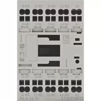 EATON DILA-22(24VDC)-PI pomožni kontaktor, 24 V DC tuljava, 2NO+2NC, push-in priključki 199218