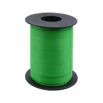 Donau Elektronik 105-4-100 inštalacijska žica 0,20 mm², zelena, 100 m