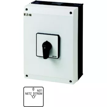 Eaton T5-4-8902/I5 4-polno glavno stikalo 63 A, črno-belo 207214