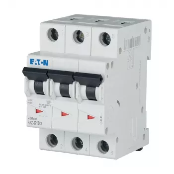 Eaton FAZ-C10/3 odklopnik tip C 10 A 3-polni 278869