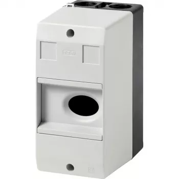 Eaton CI-PKZ01 nadometno ohišje z vgrajenim stikalom, 158 x 80 x 116,5 mm, sivo 281403