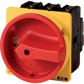 Eaton P3-63/EA/SVB/N glavno stikalo 3-polno 63A rdeče/rumeno 010398