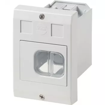 Eaton E-PKZ01-G prazno ohišje z vrtljivim stikalom in membranskimi uvodnicami, sivo 281634