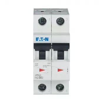 Eaton FAZ-S6/2 odklopnik tip S 6A 2-polni 6kA 278809
